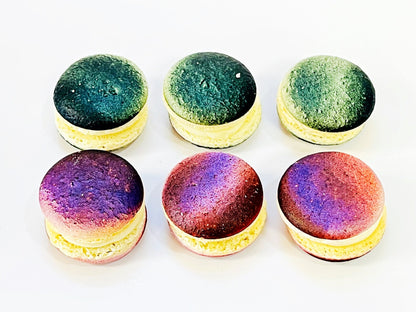 Bean Bliss: Red Beans & Black Beans French Macaron Value Pack Set | 6 Pack - Macaron Centrale