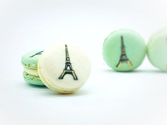 Bonjour de Paris | The Eiffel Macarons | Available in 6, 12 and 24 Pack - Macaron Centrale6 Pack