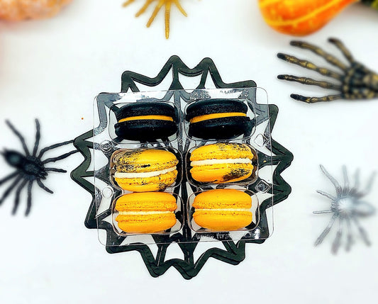 Boo! 6 French Macaron Value Pack | The Pumpkin Set - Macaron Centrale
