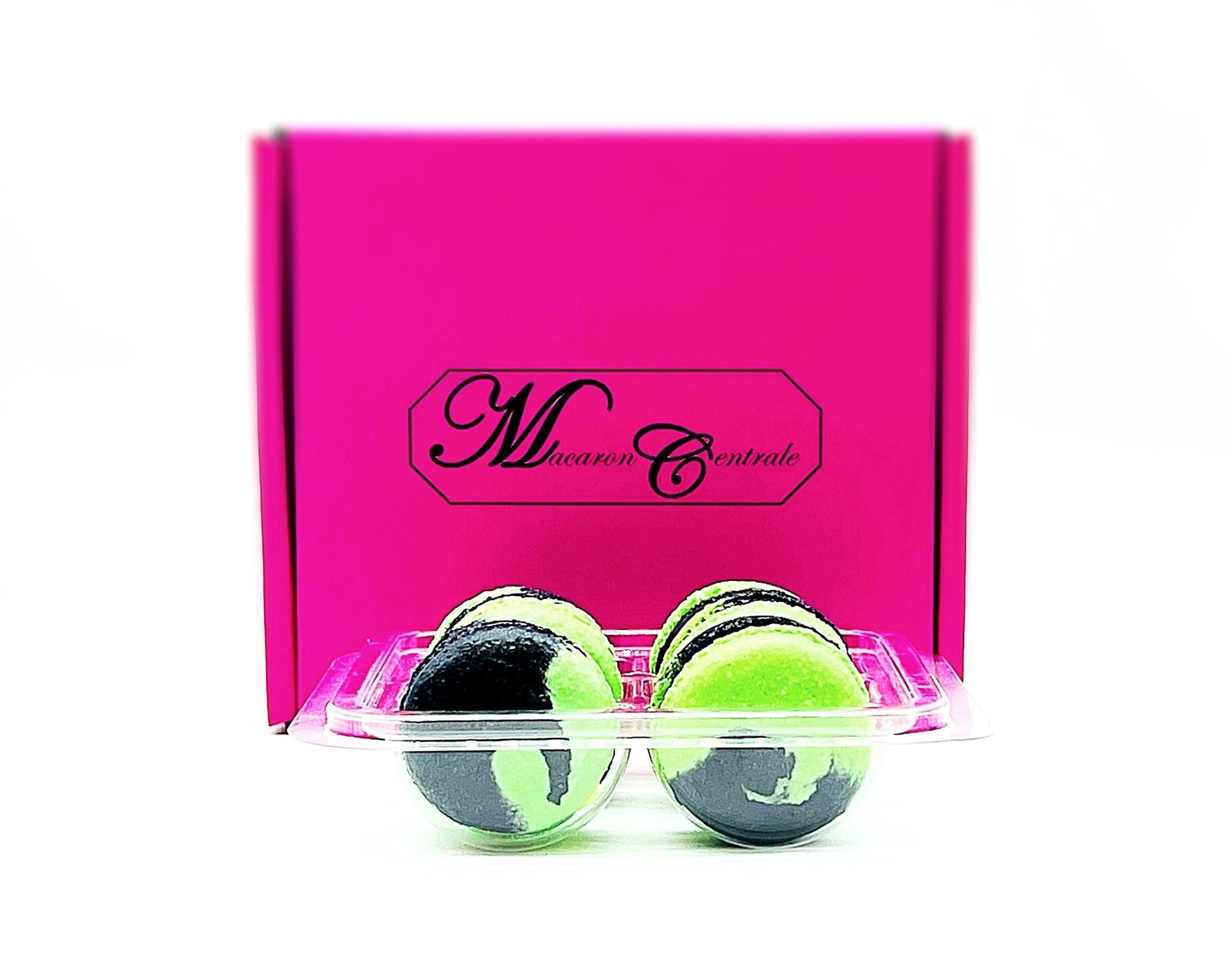 Caramel Honeydew Macarons (6 Pack) | Ideal for celebratory events. - Macaron Centrale