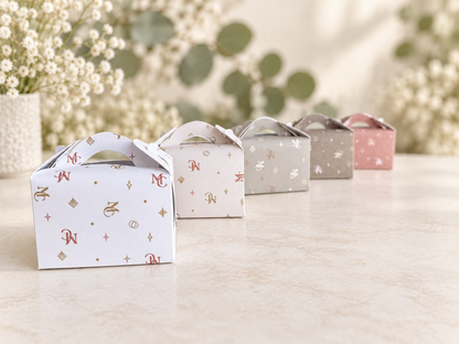 A Little Dumpling Is on the Way Macaron Favor, Personalized Baby Shower Favor Box, Two Macaron Party Favor, Gender Neutral Baby Shower
