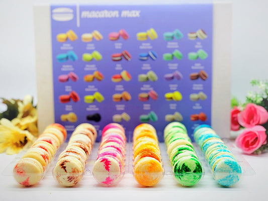 Cheesecake Macaron Set | 48 Pack Assorted Macarons - Macaron Centrale48 Pack