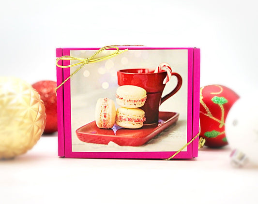 Christmas 6 Pack Macaron Gift Box - Macaron CentraleBirthday Cake