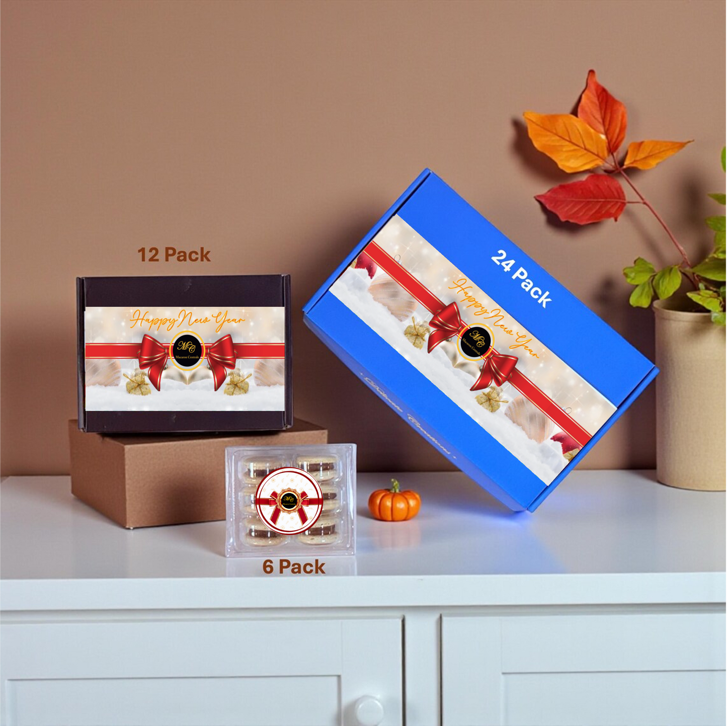 Holiday Cheer Prints | Christmas Macaron Gift Box