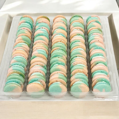 Cotton Candy Cloud Macarons – Dreamy Pastel Bites with a Sweet Surprise - Macaron Centrale