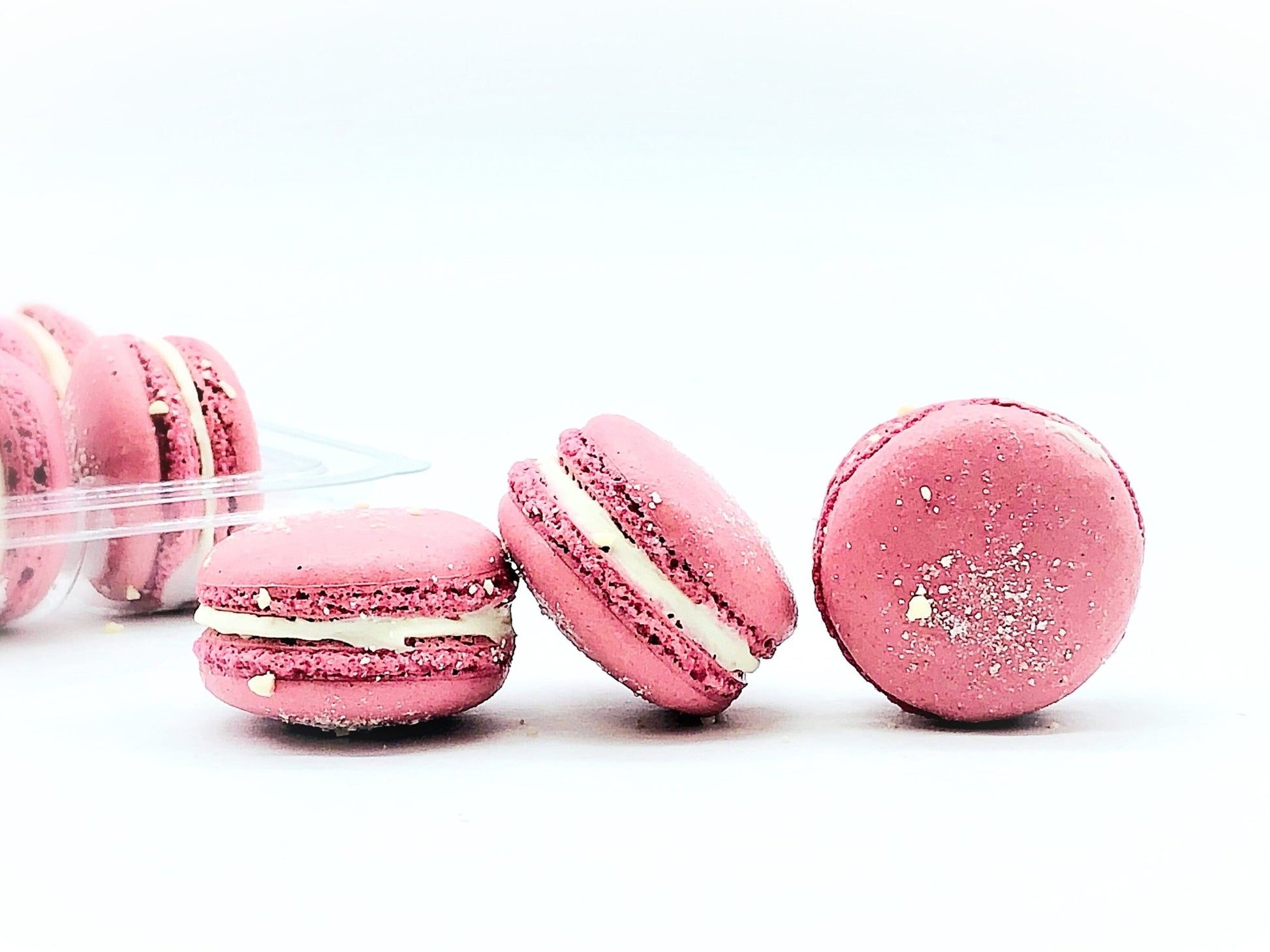Cranberry Sauce French Macarons | Perfect for your next celebratory events. - Macaron Centrale12 pack