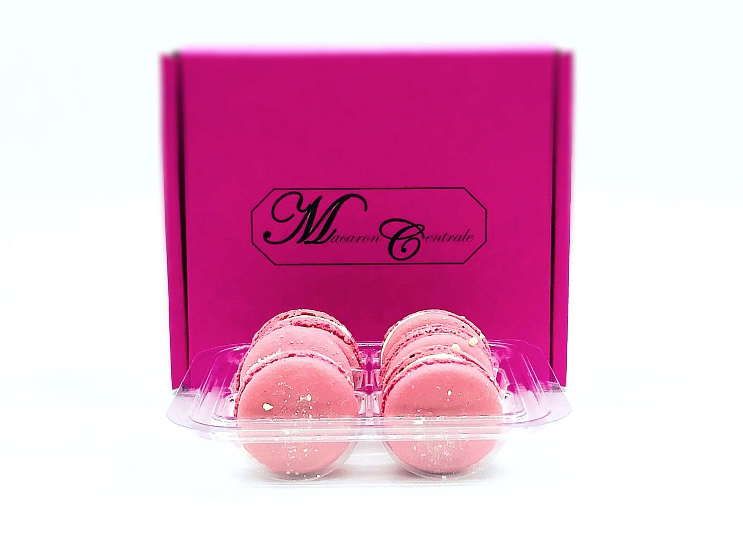 Cranberry Sauce French Macarons | Perfect for your next celebratory events. - Macaron Centrale12 pack