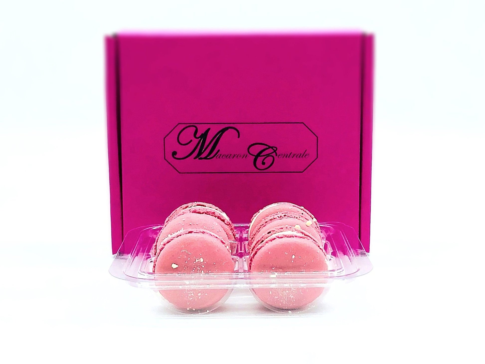 Cranberry Sauce French Macarons | Perfect for your next celebratory events. - Macaron Centrale12 pack