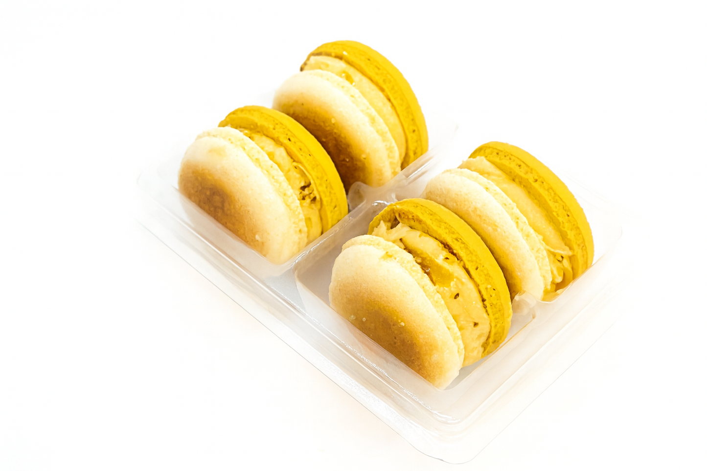 Pecan Crème Brûlée Vegan Macarons