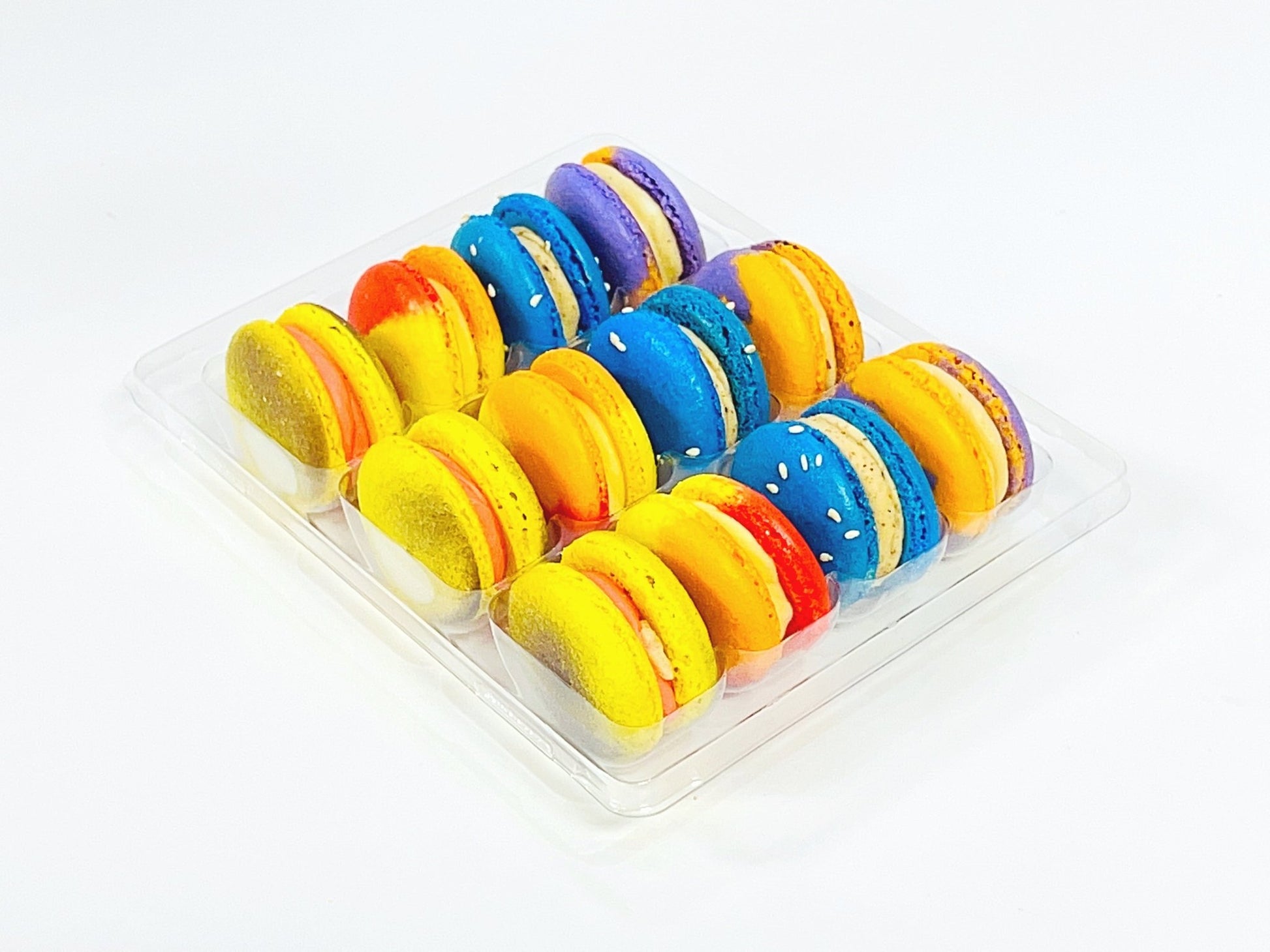Diwali French Macaron Set | Available in 12 & 24 Pack | A Perfect Gift for Diwali Celebrations - Macaron Centrale12 Pack