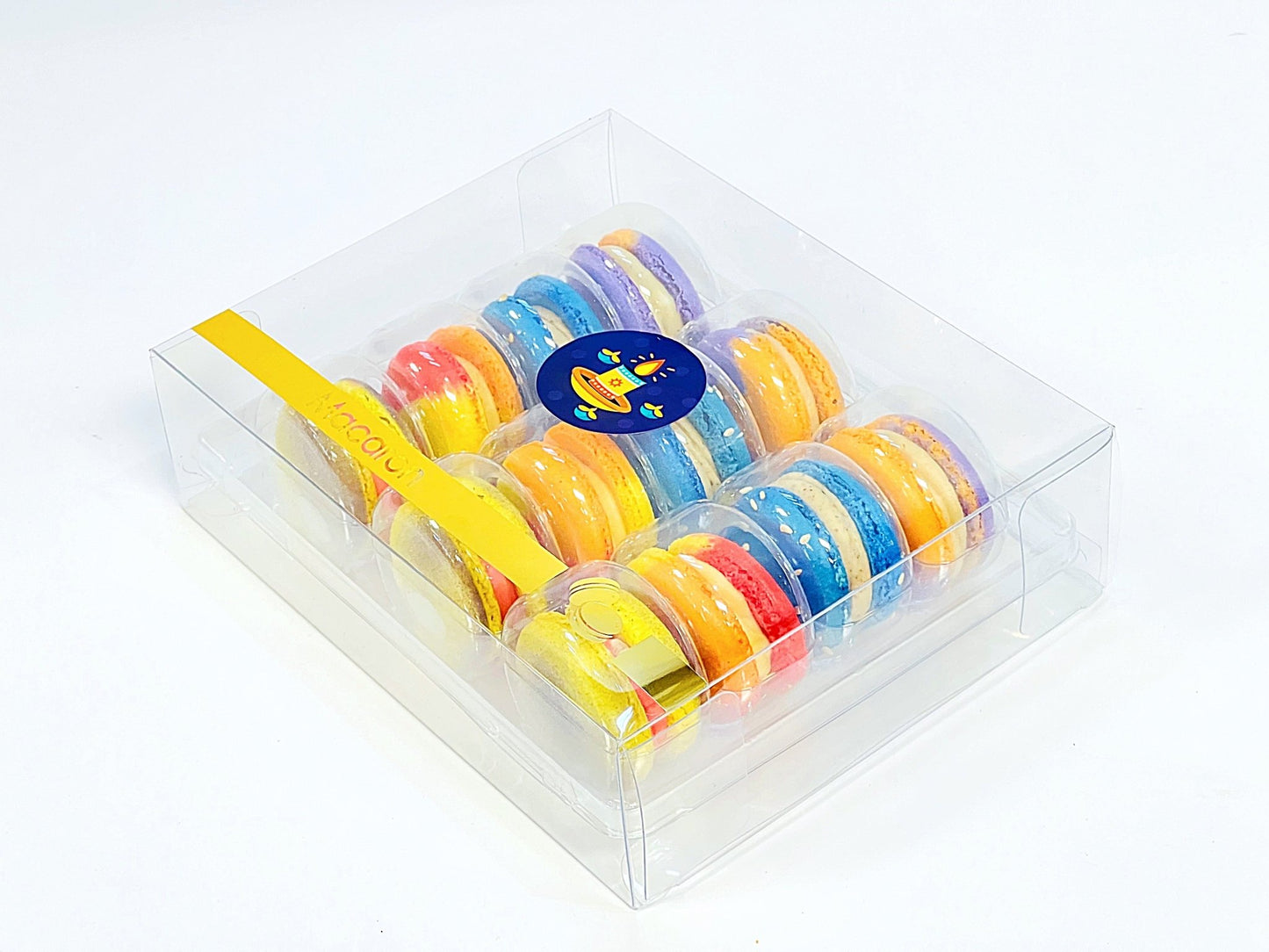 Diwali French Macaron Set | Available in 12 & 24 Pack | A Perfect Gift for Diwali Celebrations - Macaron Centrale12 Pack