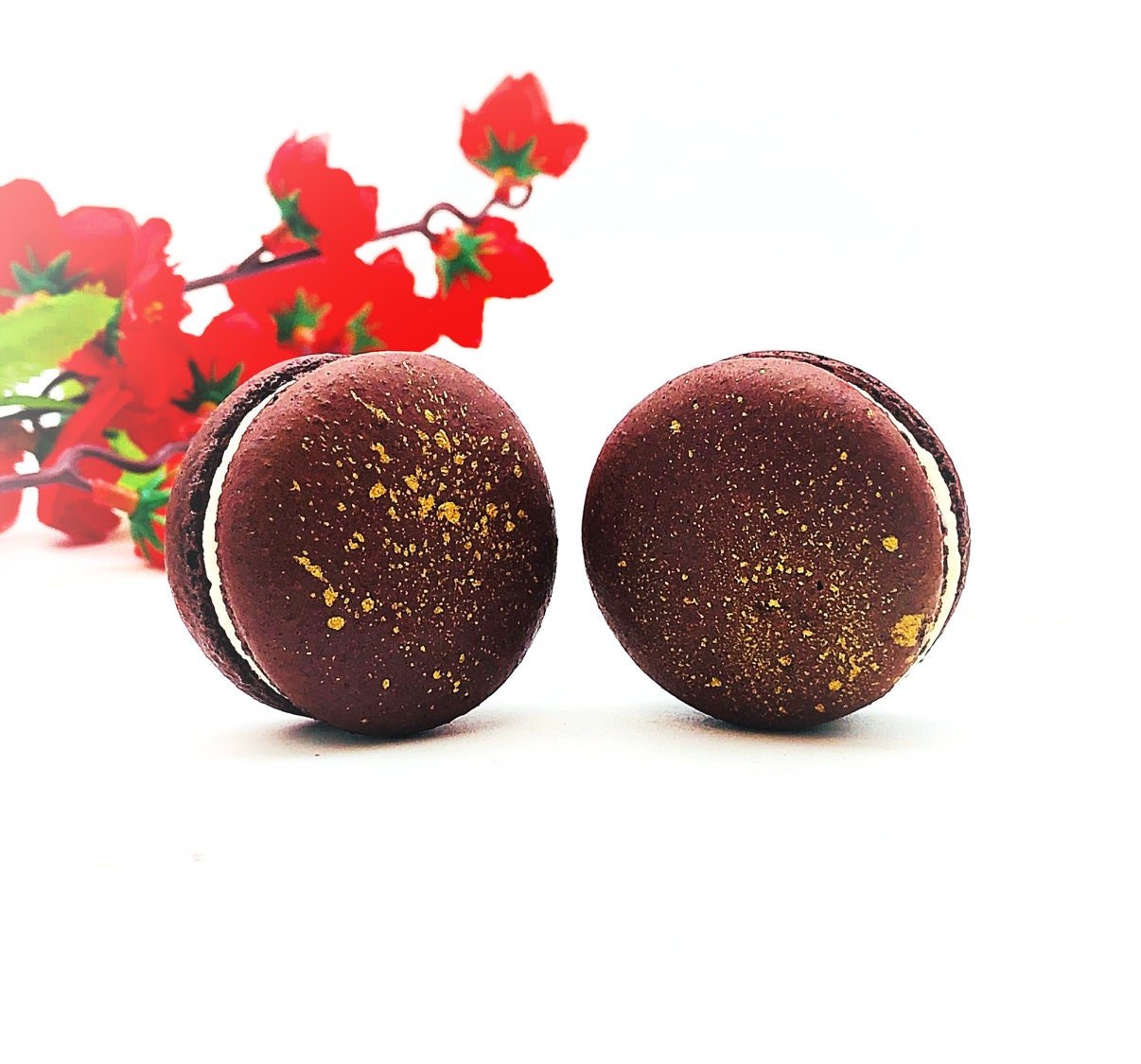 Double Happiness French Macaron Cookies | Available in 6, 12 & 24 Pack | Perfect addition to your wedding reception. - Macaron Centrale4 packDouble Happiness 1