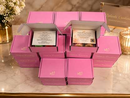 Customized Event Macaron Gift Box – 6 Pack