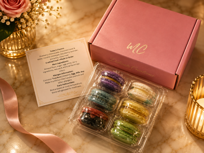 Customized Event Macaron Gift Box – 6 Pack