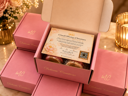 Customized Event Macaron Gift Box – 6 Pack