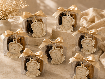 Until We Meet Again | Farewell Brunch Macaron Favors