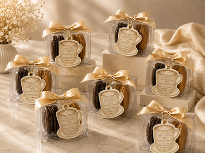 Until We Meet Again | Farewell Brunch Macaron Favors
