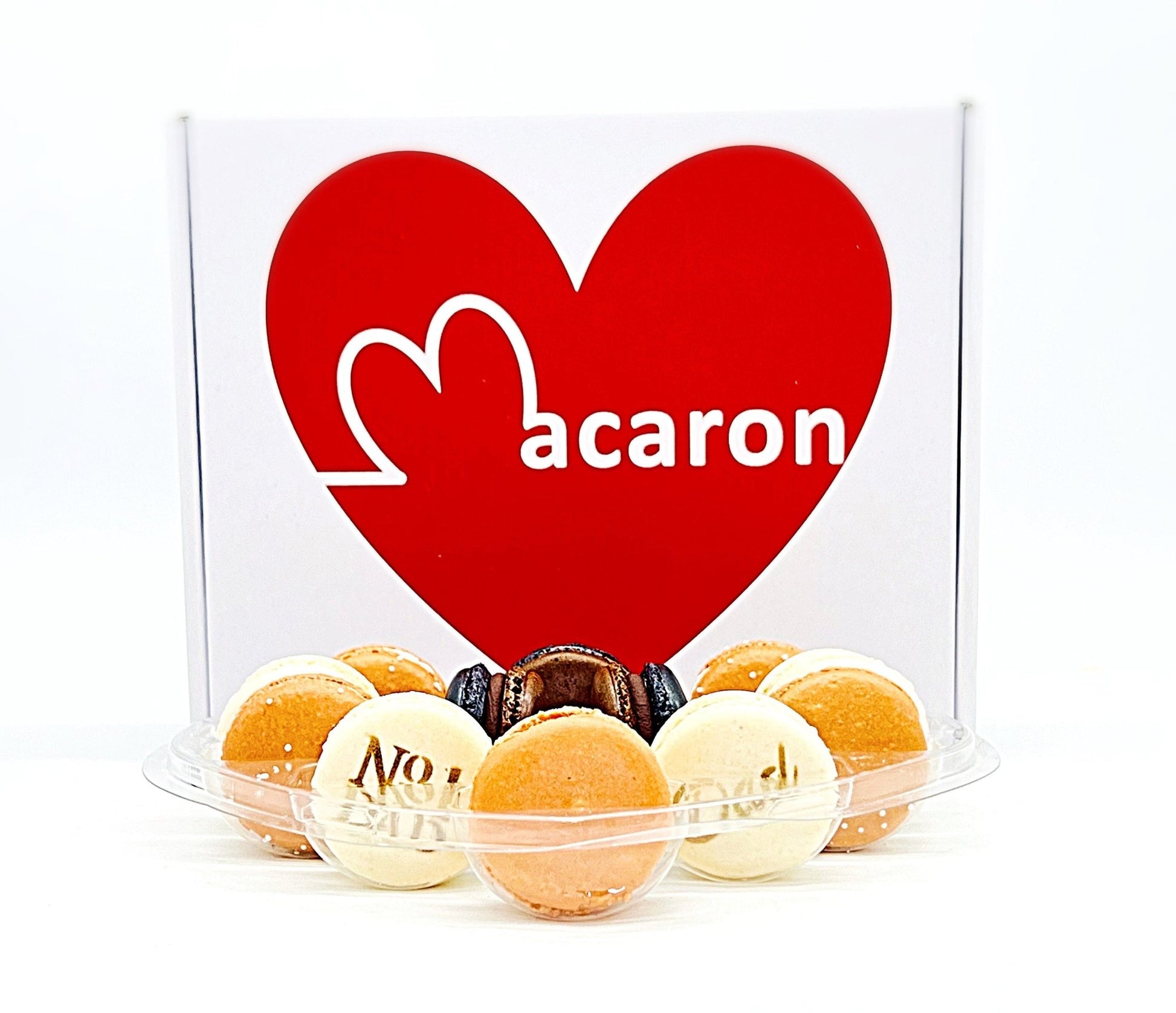 French Macaron Gift Set for Dad | 12 Pack Assortment Vanilla, S'More and Chocolate Caramel - Macaron Centrale