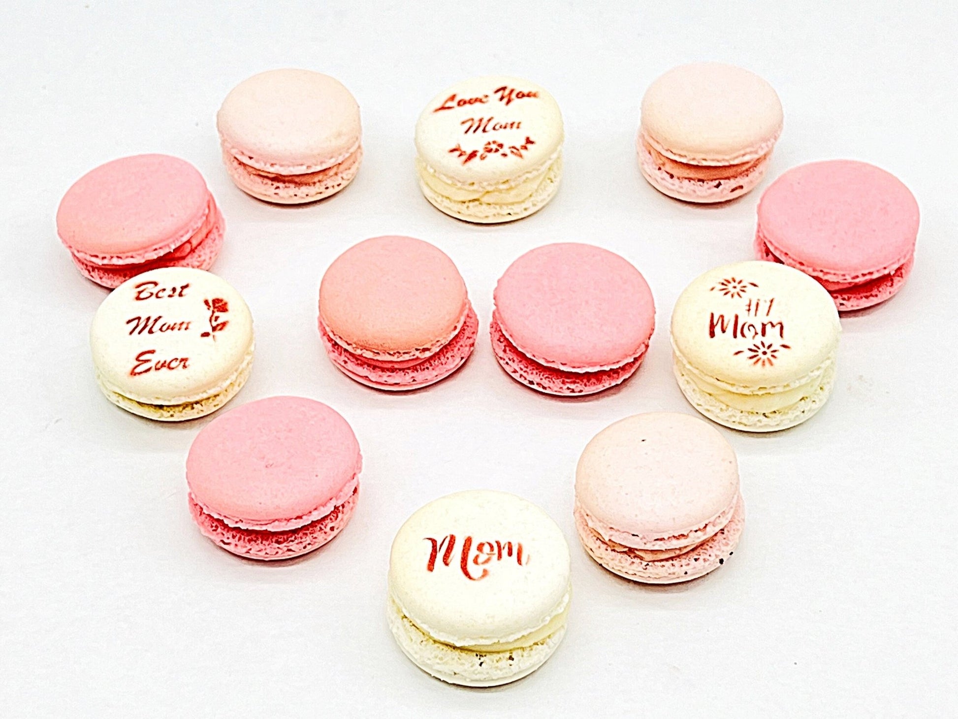 French Macaron Gift Set for Mom | 12 Pack Assortment - Macaron Centrale