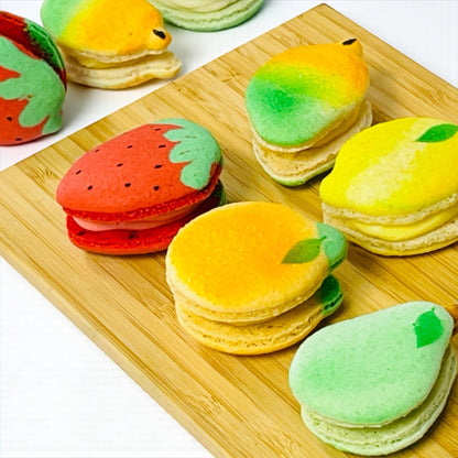 Fruit Basket Delight Macaron Set - Macaron CentraleClassic Macarons12 Pack