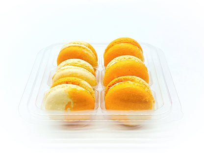 Fruity Chocolate | White Chocolate Apricot | Available in 6 , 12 & 24 Pack - Macaron Centrale6 Pack