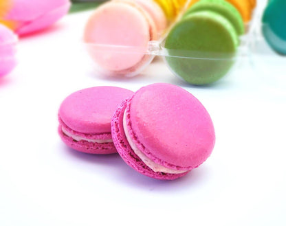Gluten free macarons. fruity collection. Free Shipping. - Macaron Centrale12 pack