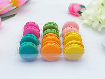 Gluten free macarons. fruity collection. Free Shipping. - Macaron Centrale12 pack