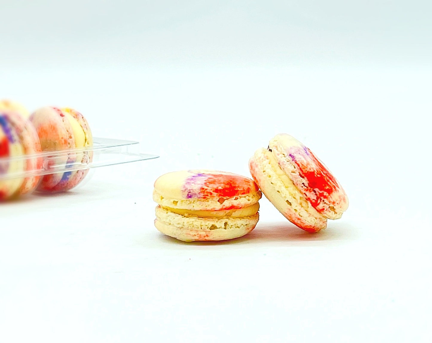 Grape Cheesecake Macarons (6 Pack) | Ideal for celebratory events. - Macaron Centrale