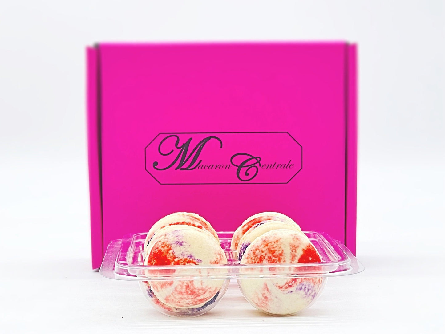 Grape Cheesecake Macarons (6 Pack) | Ideal for celebratory events. - Macaron Centrale