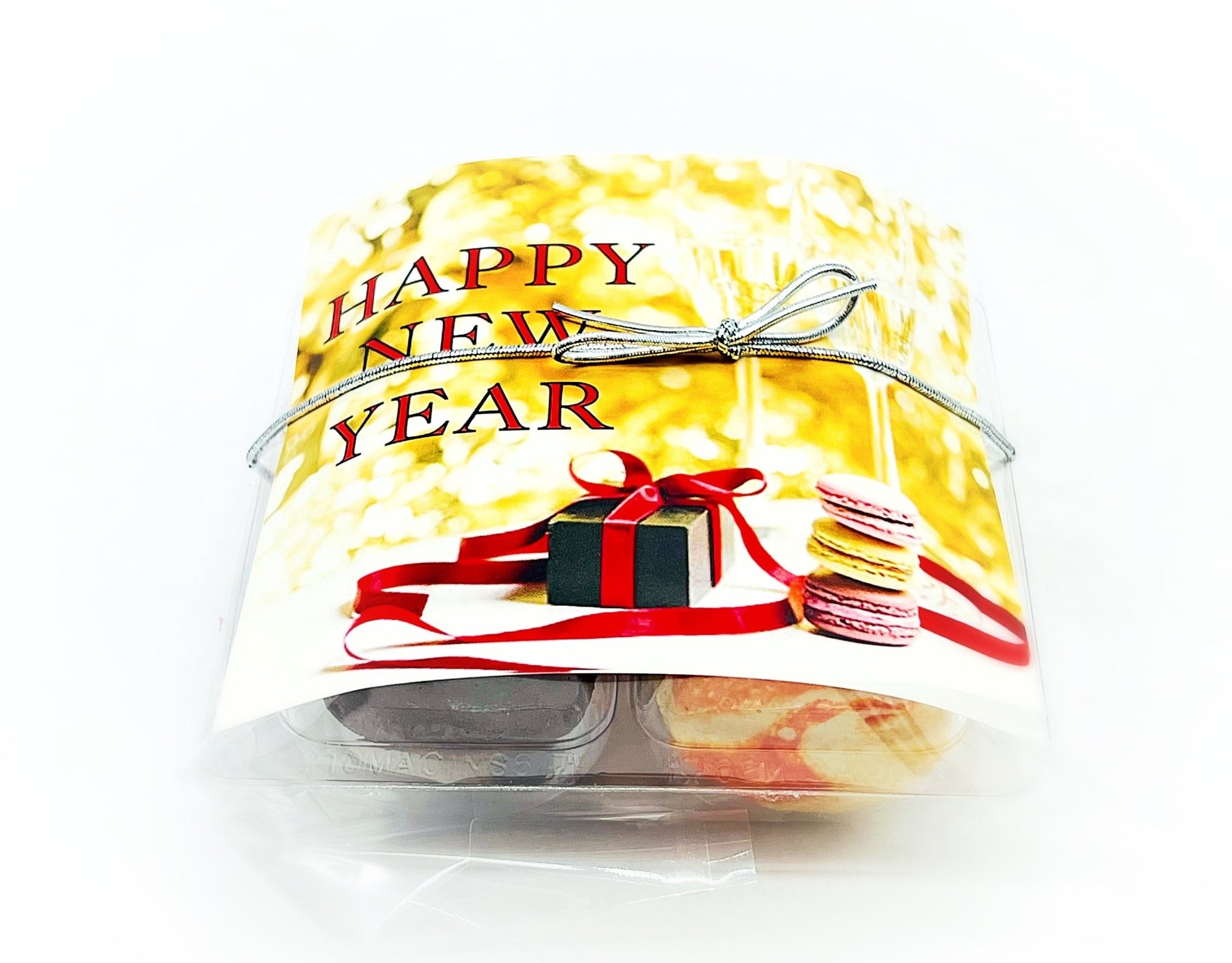 Happy New Year 6 Pack | Choose Your Own Flavor | Perfect for Gift Giving Season! - Macaron Centrale1 Flavor