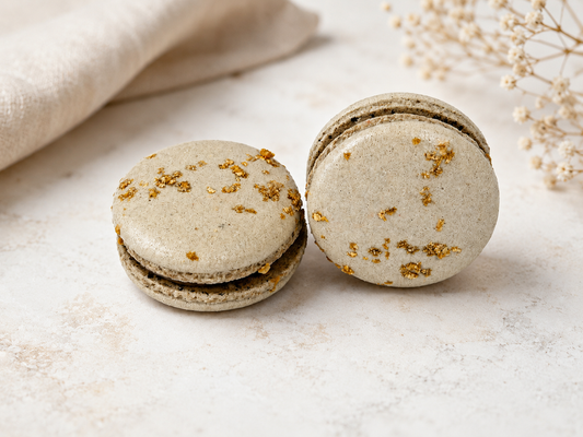 Naturally Vegan Hazelnut Praline French Macarons