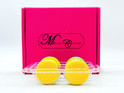 Honey and Fig French Macaron | Available in 6, 12 & 24 - Macaron Centrale6 Pack
