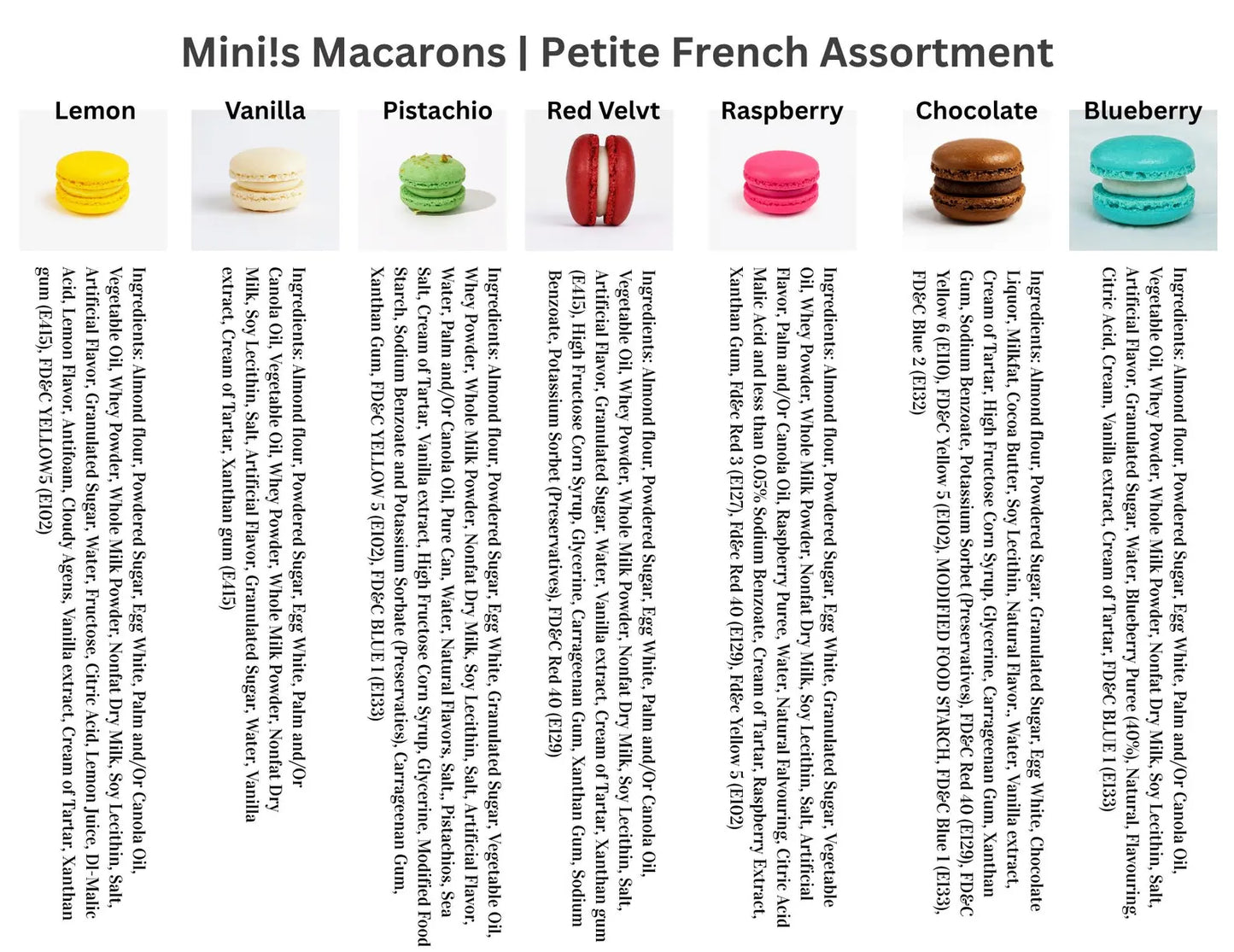 49-Pack Mini!s Macaron Assortment