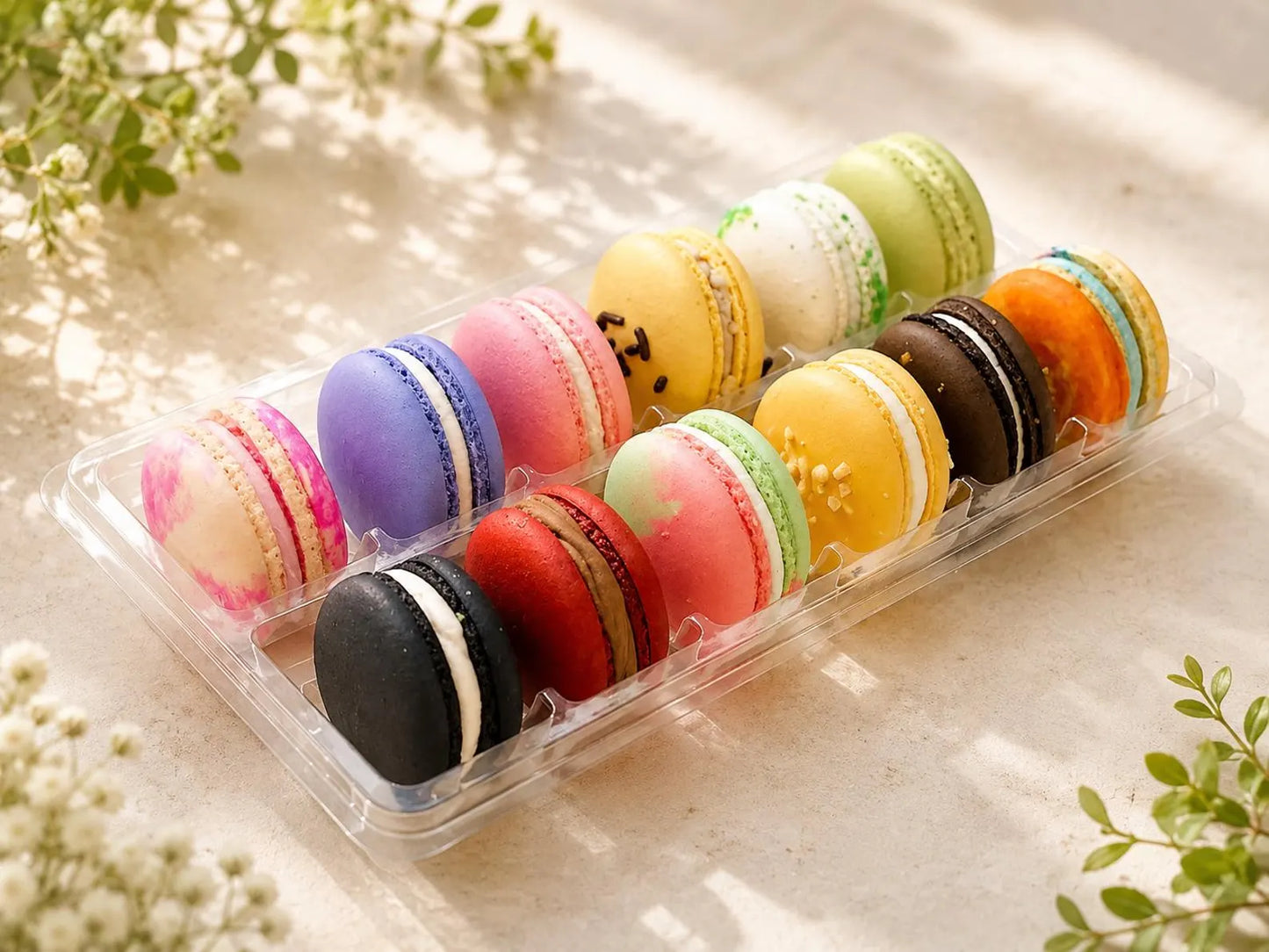 Assorted Vegan Macarons | Choose Your Own 12 Pack|