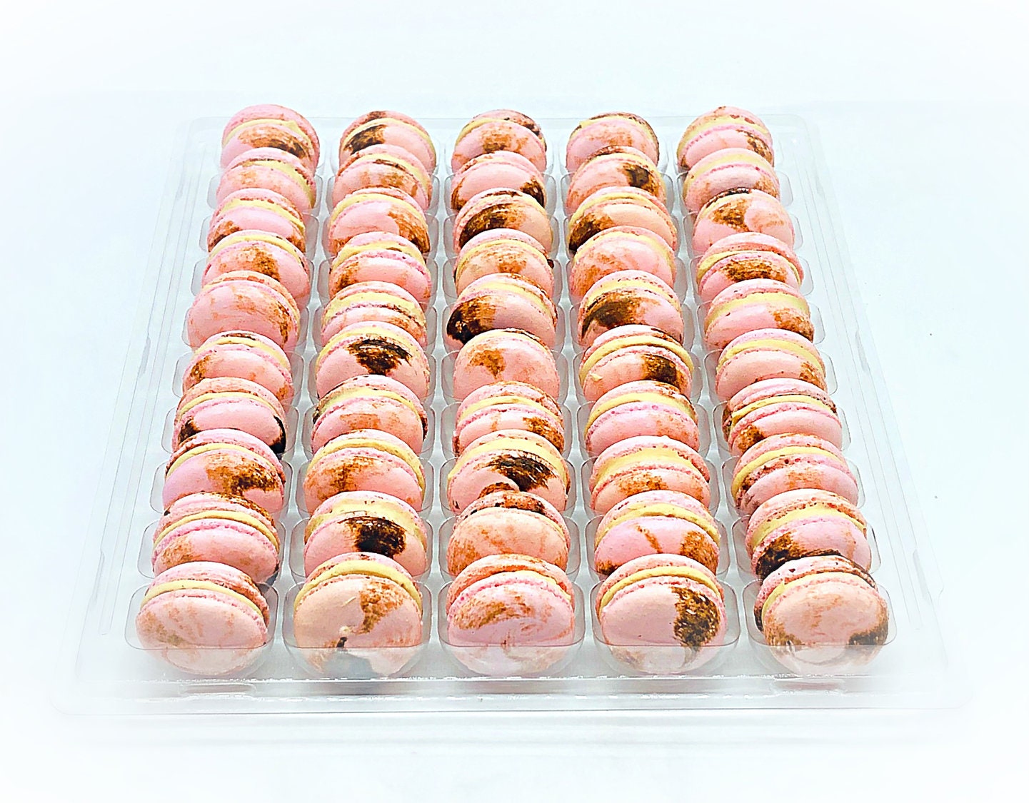50 Pack Peanut Butter And Jelly  French Macaron Value Pack