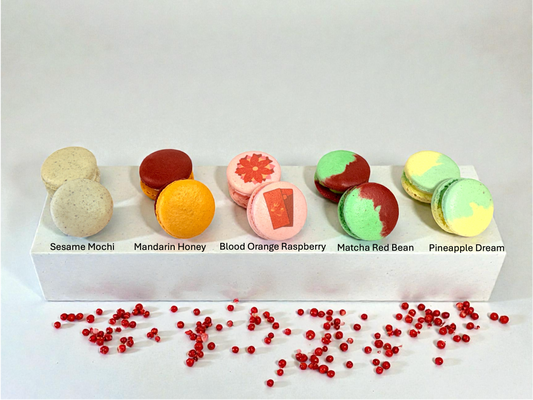 Imperial New Year Assortment — 50 Fresh Macarons
