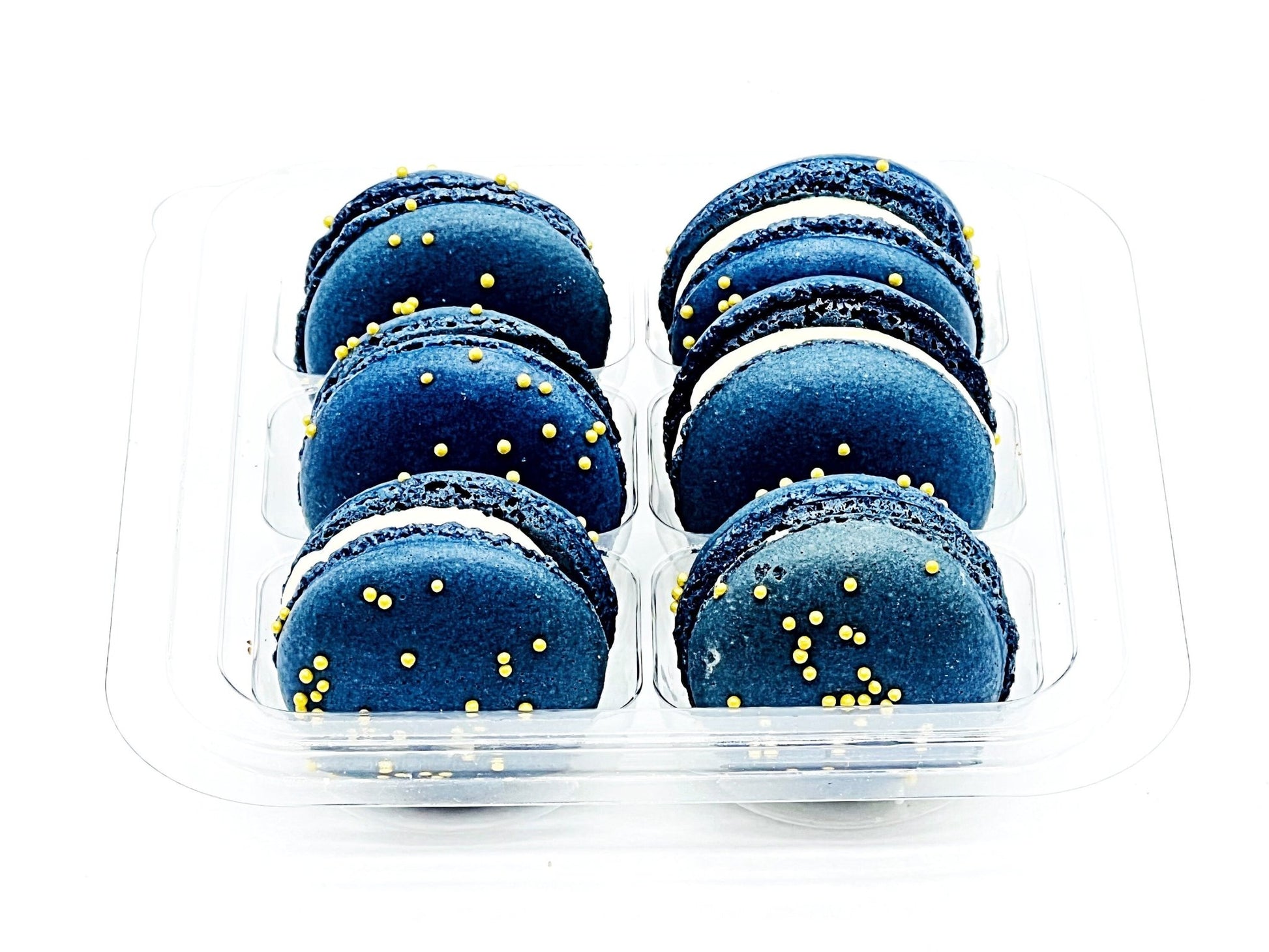 Lemon Lavender French Macaron | Available in 6, 12 & 24 - Macaron Centrale6 Pack
