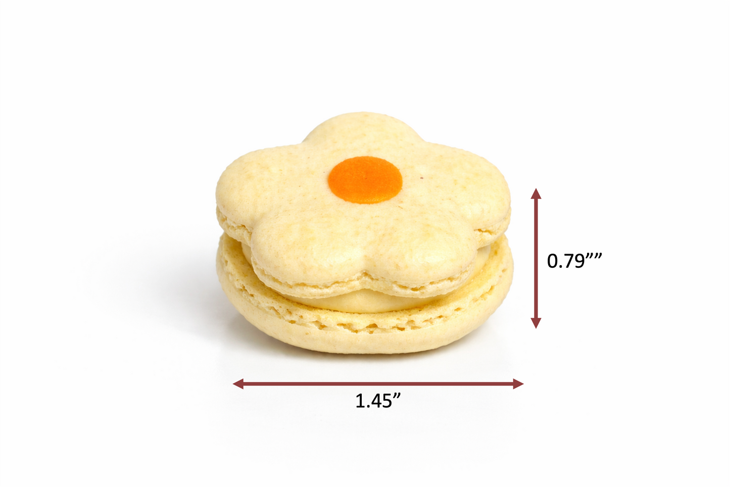 Lemon Flower French Macarons – Elegant, Delicate & Perfect for Any Celebration