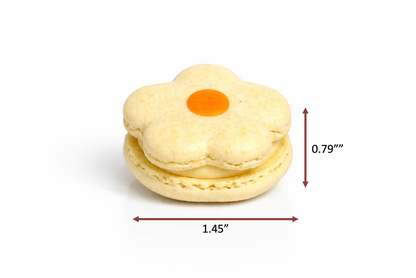 Lemon Flower French Macarons – Elegant, Delicate & Perfect for Any Celebration