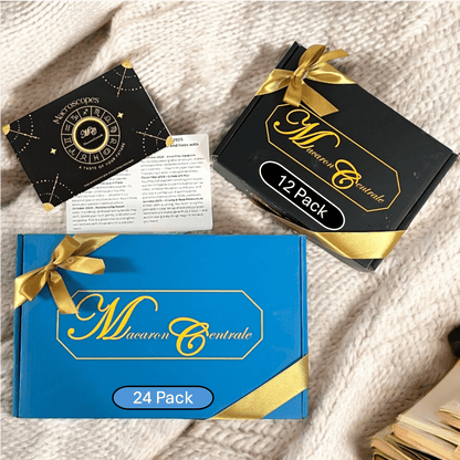 Macroscopes: The Leo Edition | Taste of Your Future. - Macaron Centrale12 Pack