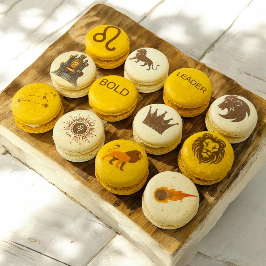 Macroscopes: The Leo Edition | Taste of Your Future. - Macaron Centrale12 Pack