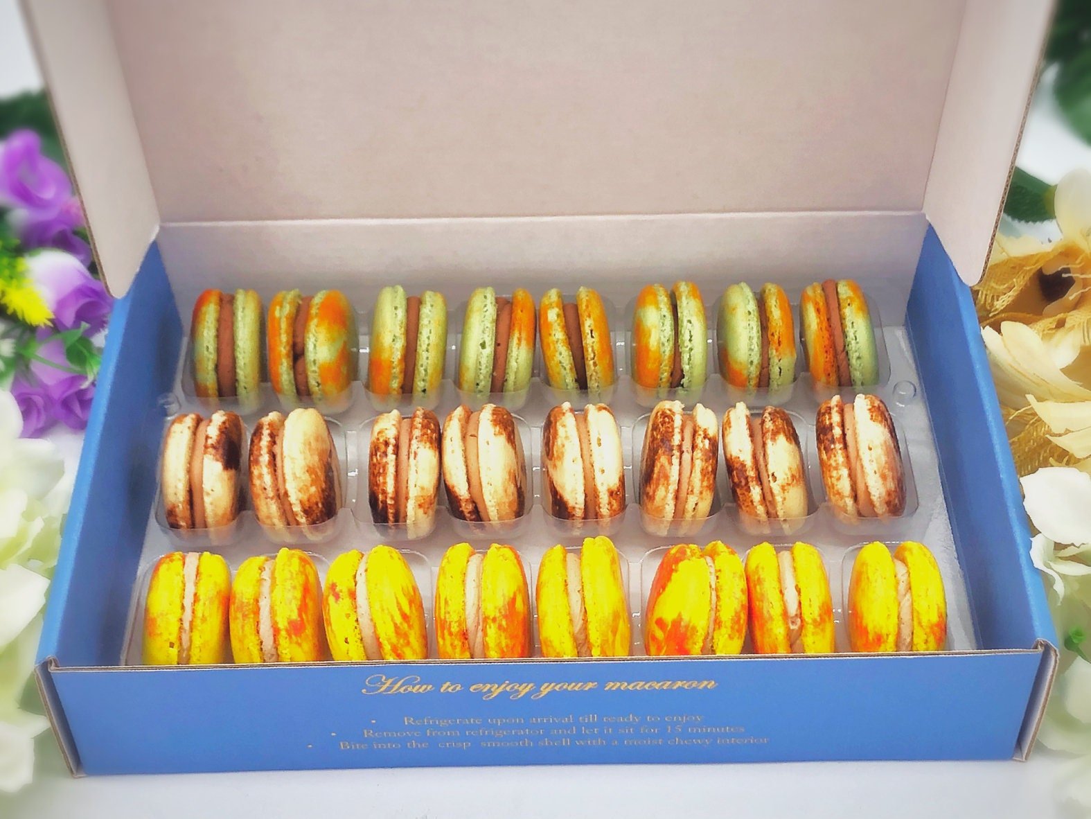 Milk Tea Collection | Macarons - Macaron Centrale12 Pack
