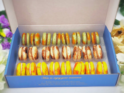 Milk Tea Collection | Macarons - Macaron Centrale12 Pack
