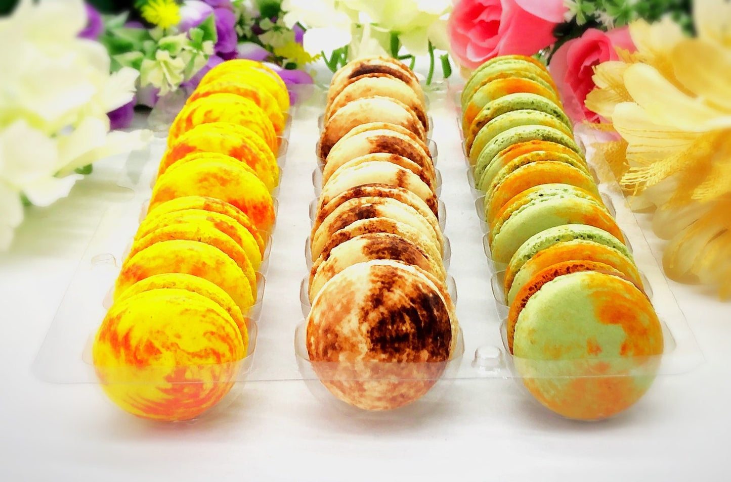 Milk Tea Collection | Macarons - Macaron Centrale12 Pack