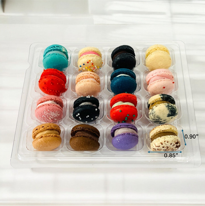 16 Pack | Surprise Me! Mini French Macarons - Cold Pack Included