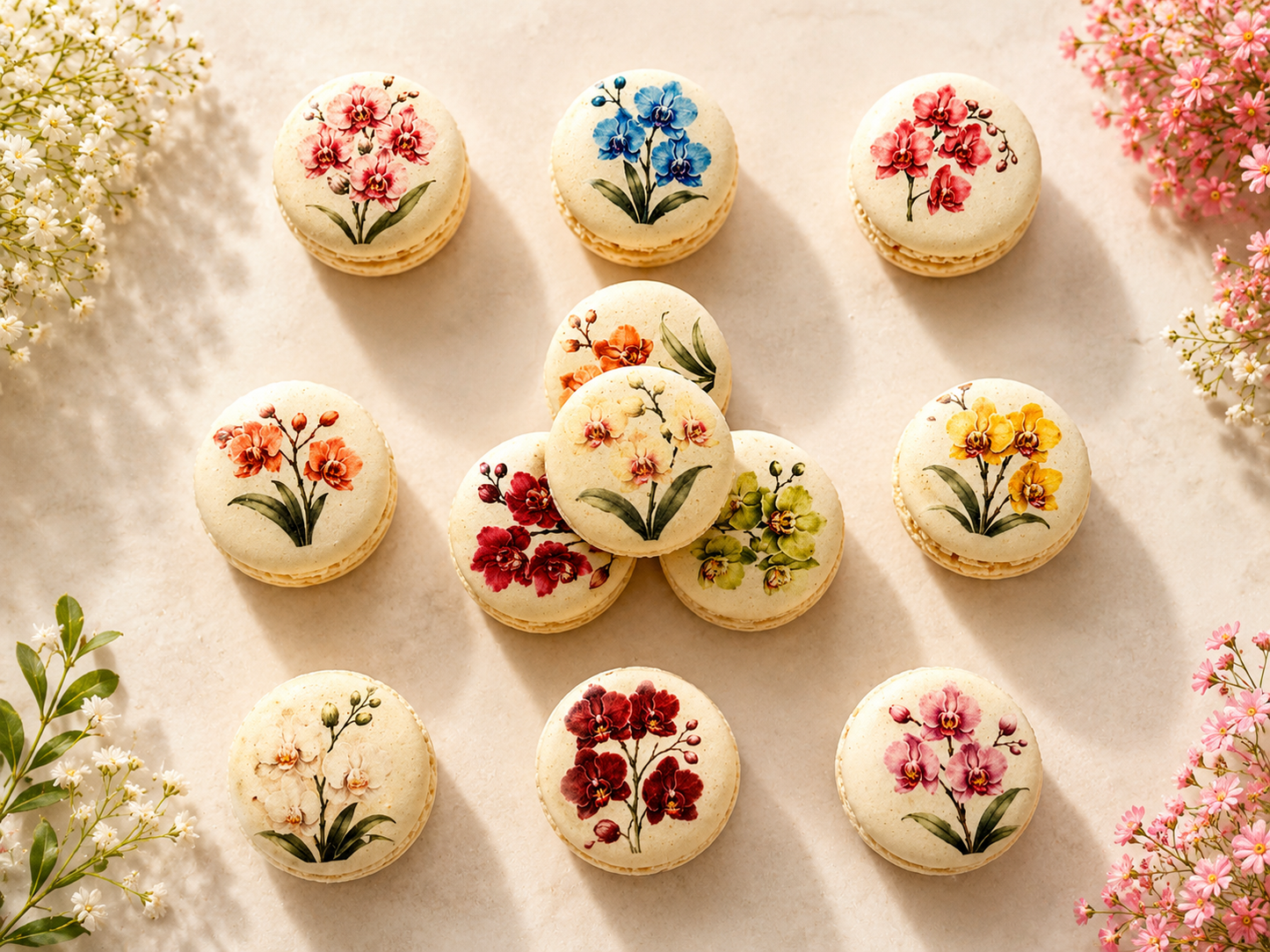 Orchid Gallery French Macarons