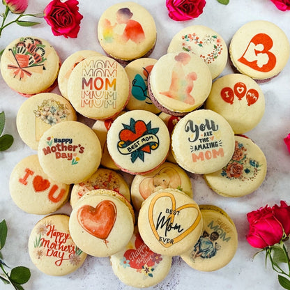 Mom’s Surprise Treat Box – 24 Macarons - Macaron CentraleMother's Day
