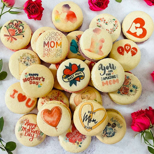 Mom’s Surprise Treat Box – 24 Macarons - Macaron CentraleMother's Day