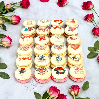 Mom’s Surprise Treat Box – 24 Macarons - Macaron CentraleMother's Day