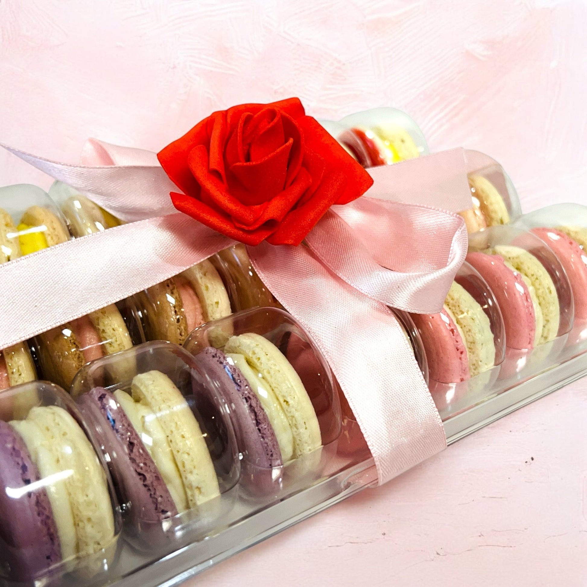 Mom’s Surprise Treat Box – 24 Macarons - Macaron CentraleMother's Day